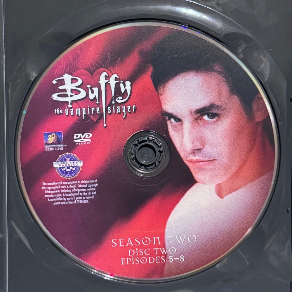 🩸✨ Buffy the Vampire Slayer – Season Two (DVD) High School Drama Meets Demons - Picture 9 of 16